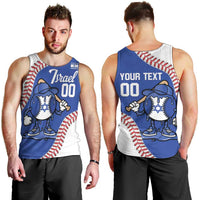 Israel 2026 Baseball Custom Men Tank Top Go Champions Drip Style