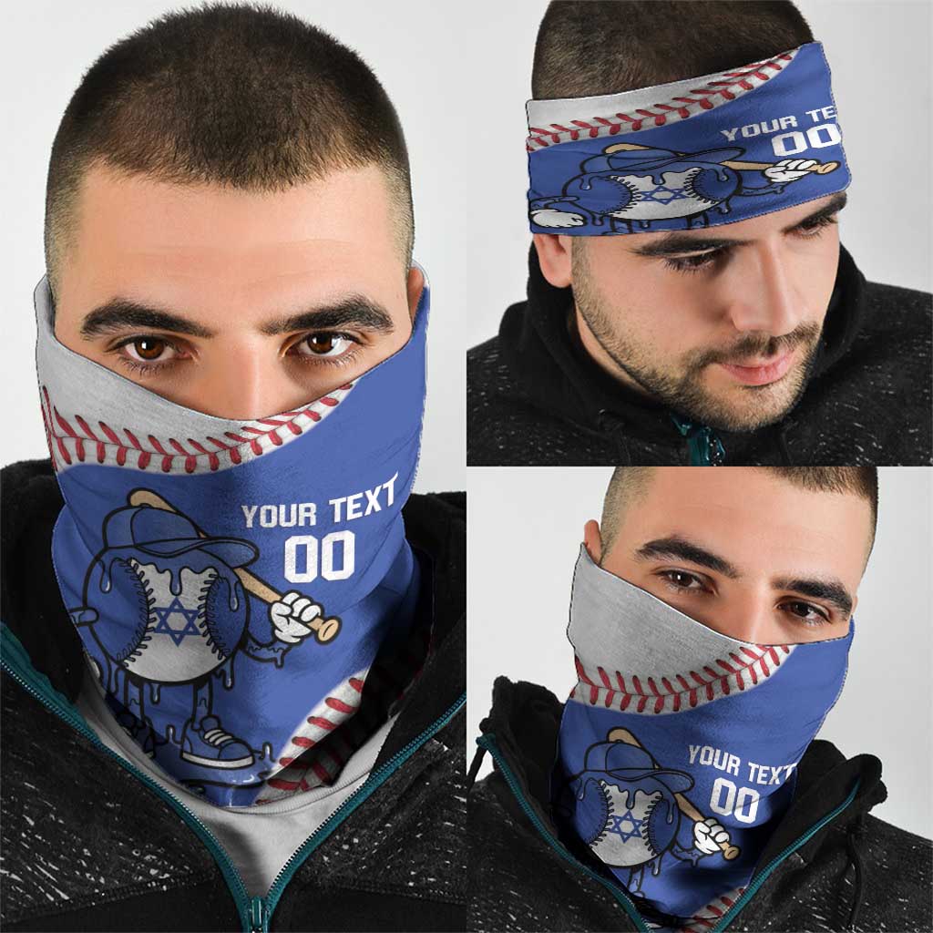 Israel 2026 Baseball Custom Neck Gaiter Go Champions Drip Style