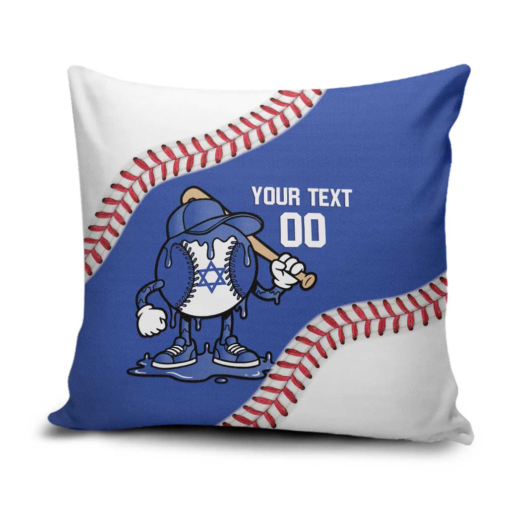 Israel 2026 Baseball Custom Pillow Cover Go Champions Drip Style