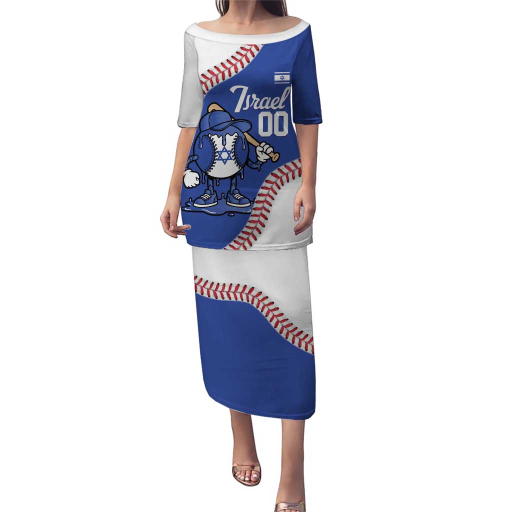Israel 2026 Baseball Custom Puletasi Go Champions Drip Style