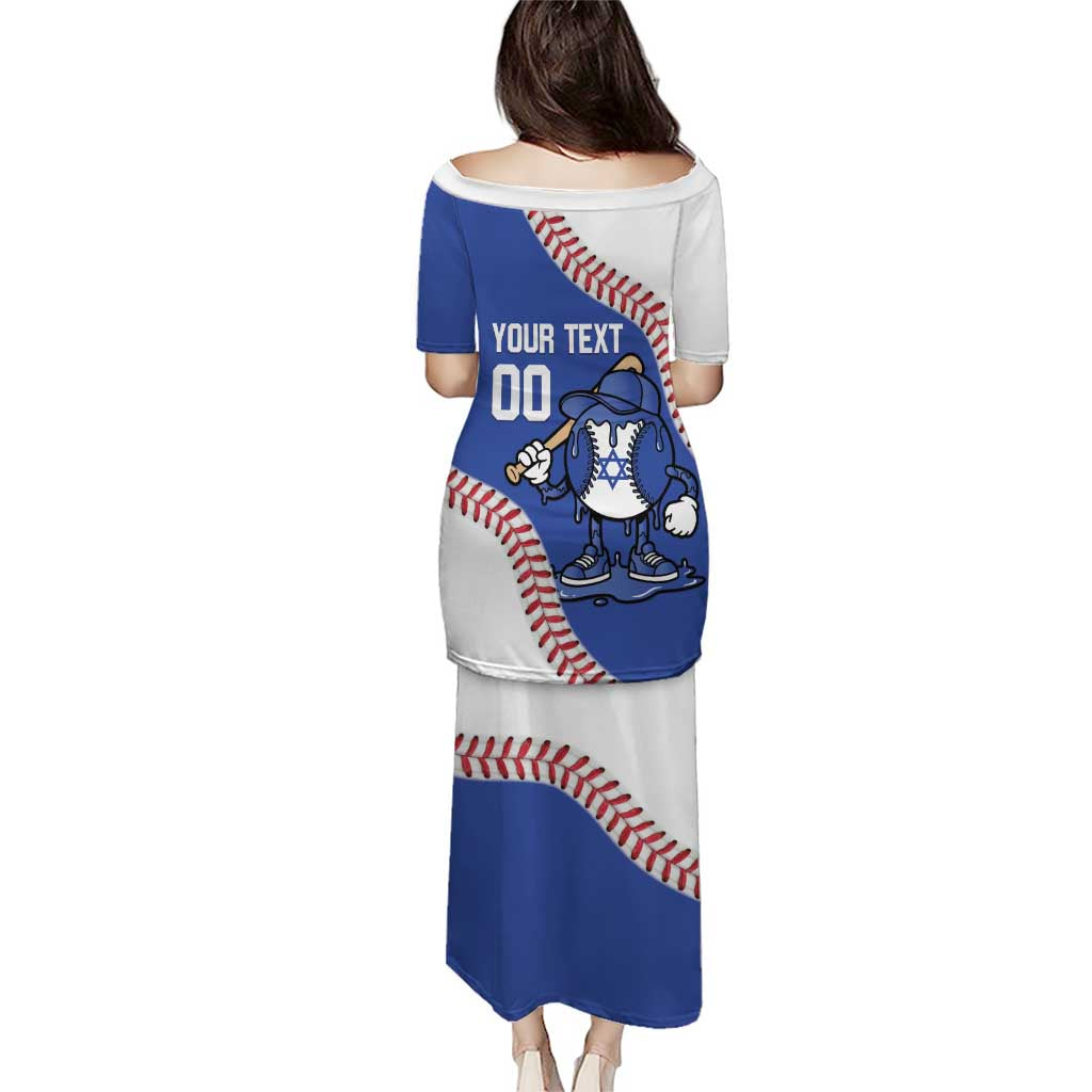 Israel 2026 Baseball Custom Puletasi Go Champions Drip Style