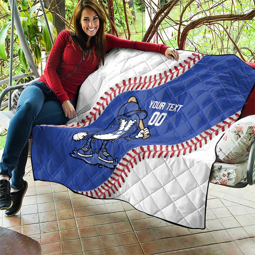 Israel 2026 Baseball Custom Quilt Go Champions Drip Style