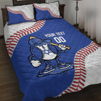 Israel 2026 Baseball Custom Quilt Bed Set Go Champions Drip Style