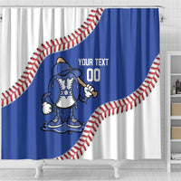Israel 2026 Baseball Custom Shower Curtain Go Champions Drip Style