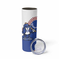 Israel 2026 Baseball Custom Skinny Tumbler Go Champions Drip Style