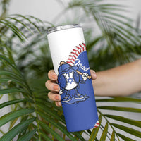 Israel 2026 Baseball Custom Skinny Tumbler Go Champions Drip Style