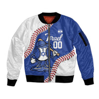 Israel 2026 Baseball Custom Sleeve Zip Bomber Jacket Go Champions Drip Style