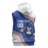 Israel 2026 Baseball Custom Sleeveless Hoodie Go Champions Drip Style