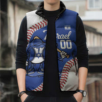 Israel 2026 Baseball Custom Sleeveless Puffer Jacket Go Champions Drip Style