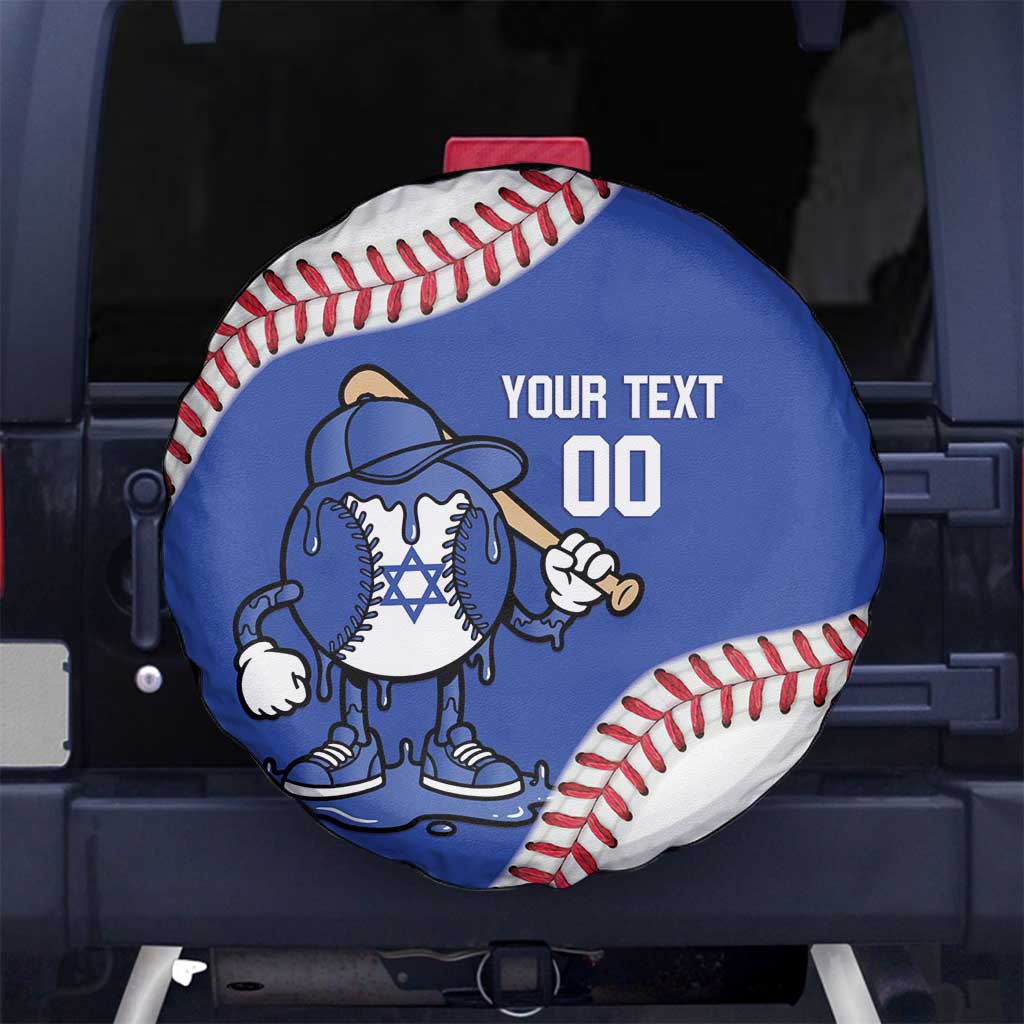Israel 2026 Baseball Custom Spare Tire Cover Go Champions Drip Style