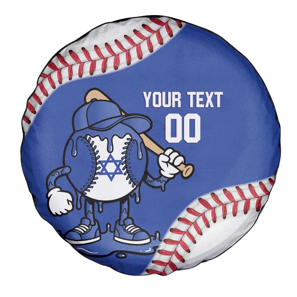 Israel 2026 Baseball Custom Spare Tire Cover Go Champions Drip Style
