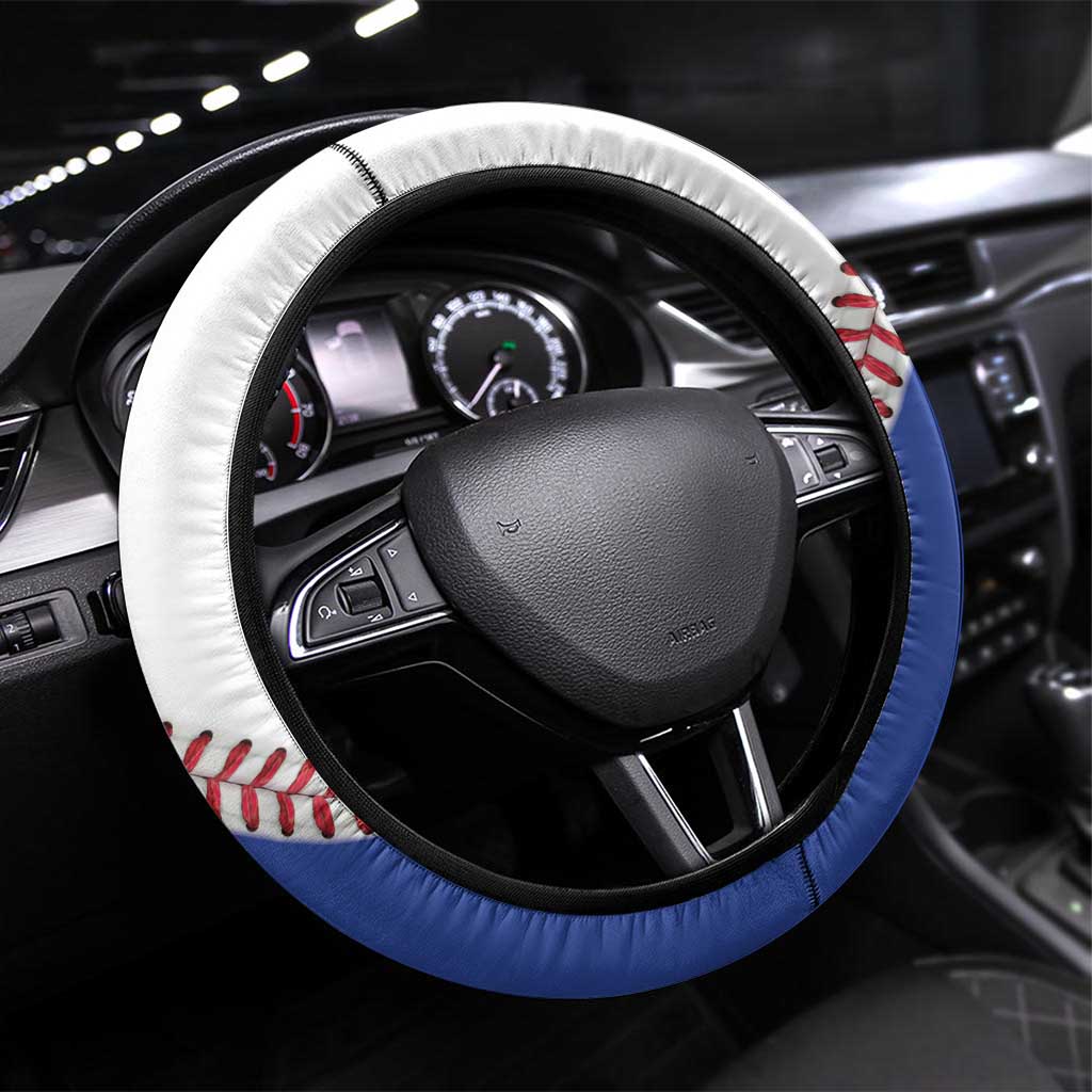 Israel 2026 Baseball Steering Wheel Cover Go Champions Drip Style