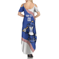 Israel 2026 Baseball Custom Summer Maxi Dress Go Champions Drip Style