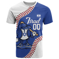 Israel 2026 Baseball Custom T Shirt Go Champions Drip Style