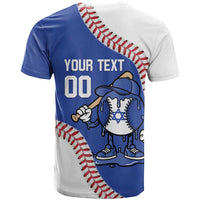 Israel 2026 Baseball Custom T Shirt Go Champions Drip Style