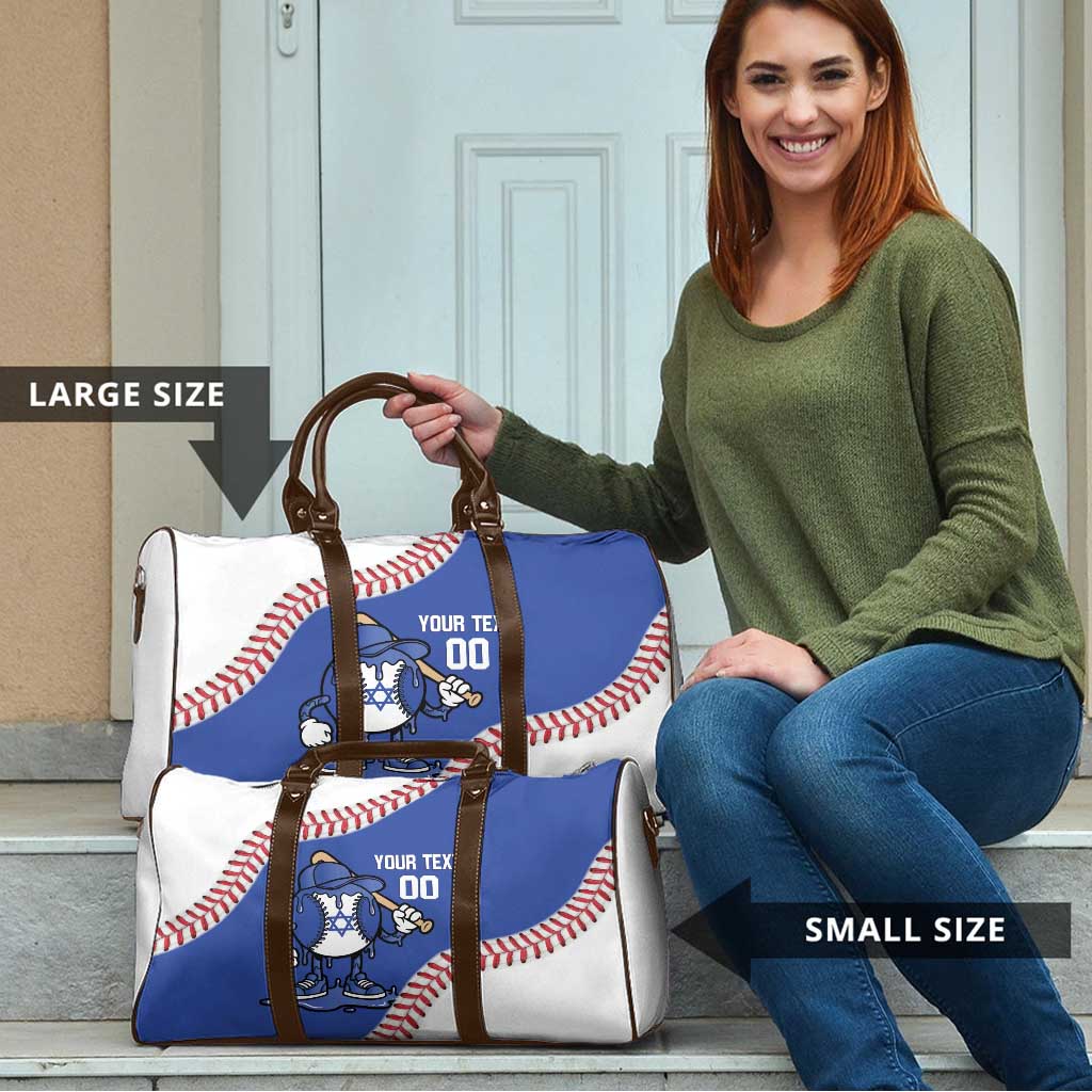 Israel 2026 Baseball Custom Travel Bag Go Champions Drip Style