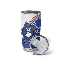 Israel 2026 Baseball Custom Tumbler Cup Go Champions Drip Style