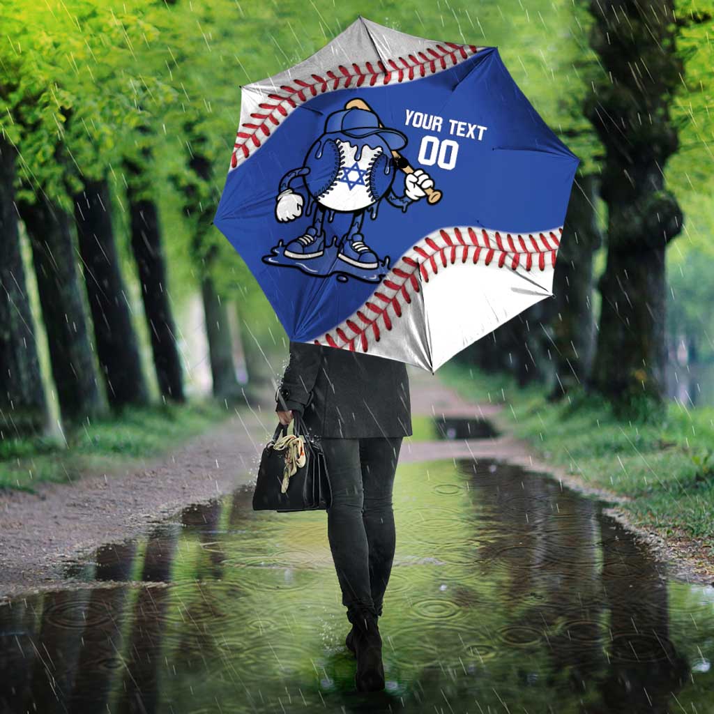 Israel 2026 Baseball Custom Umbrella Go Champions Drip Style