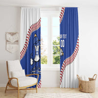 Israel 2026 Baseball Custom Window Curtain Go Champions Drip Style