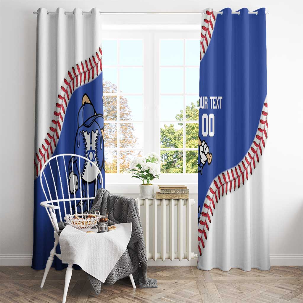 Israel 2026 Baseball Custom Window Curtain Go Champions Drip Style
