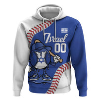 Israel 2026 Baseball Custom Zip Hoodie Go Champions Drip Style