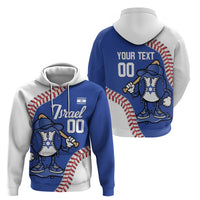 Israel 2026 Baseball Custom Zip Hoodie Go Champions Drip Style