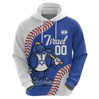 Israel 2026 Baseball Custom Zip Hoodie Go Champions Drip Style