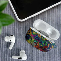 Team Punch The Monkey AirPods Case Baby Monkey Stay Strong Graffiti Style