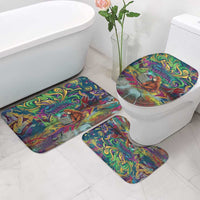 Team Punch The Monkey Bathroom Set Baby Monkey Stay Strong Graffiti Style