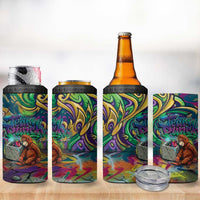 Team Punch The Monkey 4 in 1 Can Cooler Tumbler Baby Monkey Stay Strong Graffiti Style