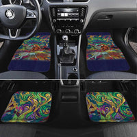 Team Punch The Monkey Car Mats Baby Monkey Stay Strong Graffiti Style