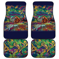 Team Punch The Monkey Car Mats Baby Monkey Stay Strong Graffiti Style