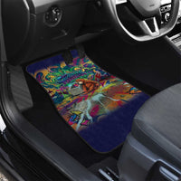 Team Punch The Monkey Car Mats Baby Monkey Stay Strong Graffiti Style