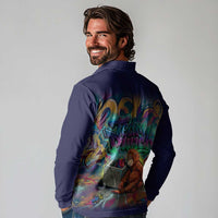 Team Punch The Monkey Long Sleeve Polo Shirt Baby Monkey Stay Strong Graffiti Style