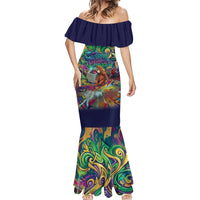 Team Punch The Monkey Mermaid Dress Baby Monkey Stay Strong Graffiti Style
