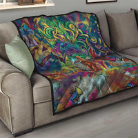 Team Punch The Monkey Quilt Baby Monkey Stay Strong Graffiti Style