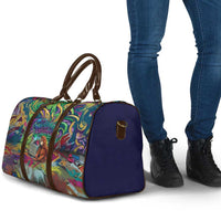 Team Punch The Monkey Travel Bag Baby Monkey Stay Strong Graffiti Style