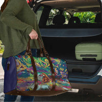 Team Punch The Monkey Travel Bag Baby Monkey Stay Strong Graffiti Style