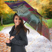 Team Punch The Monkey Umbrella Baby Monkey Stay Strong Graffiti Style