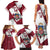 Latvia Hockey Custom Family Matching Tank Maxi Dress and Hawaiian Shirt Hedgehog Par Latviju!