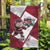 Latvia Hockey Custom Garden Flag Hedgehog Par Latviju!