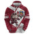Latvia Hockey Custom Hoodie Hedgehog Par Latviju!