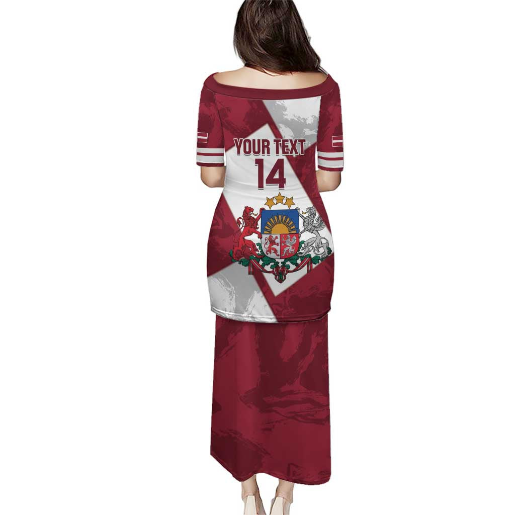 Latvia Hockey Custom Puletasi Hedgehog Par Latviju!