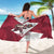 Latvia Hockey Custom Sarong Hedgehog Par Latviju!