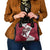 Latvia Hockey Custom Shoulder Handbag Hedgehog Par Latviju!