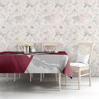 Latvia Hockey Custom Tablecloth Hedgehog Par Latviju!