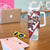 Latvia Hockey Custom Tumbler With Handle Hedgehog Par Latviju!