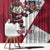 Latvia Hockey Custom Window Curtain Hedgehog Par Latviju!
