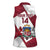 Latvia Hockey Custom Women Sleeveless Polo Shirt Hedgehog Par Latviju!