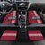 Personalised Latvia Car Mats Latvijas Republika Folk Pattern